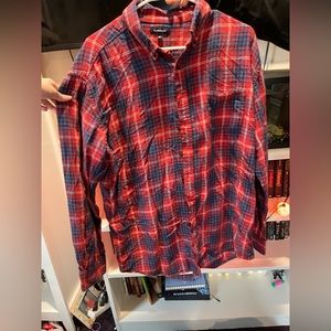 Red & Blue Plaid Flannel